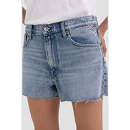 Снимка на REPLAY WOMEN'S ROSE LABEL FRINGED DENIM SHORTS