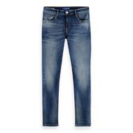 Снимка на SCOTCH&SODA MEN'S SKIM SKINNY JEANS SEASONAL ESSENTIALS — CLOUD OF SMOKE