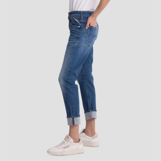 Снимка на REPLAY WOMEN'S ROSE LABEL BOY FIT MARTY JEANS