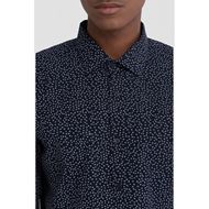 Снимка на REPLAY MEN'S POPLIN SHIRT WITH MICRO FLOWERS PRINT