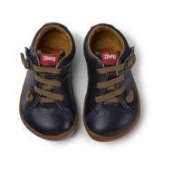 Picture of CAMPER KIDS PEU CAMI FW LEATHER SNEAKERS IN BLUE 3