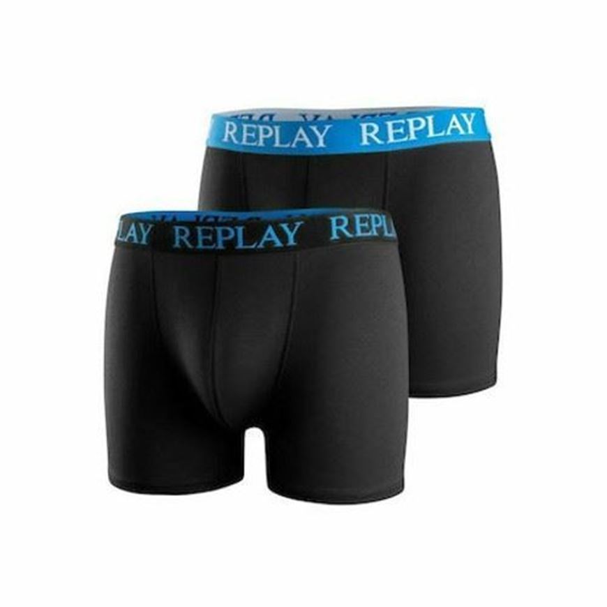 Снимка на REPLAY MEN'S SET OF TWO BASIC BOXER BRIEFS