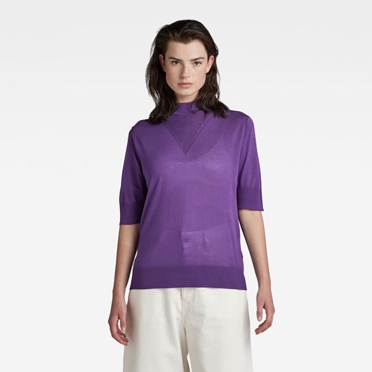 Снимка на G-STAR RAW WOMEN'S CORE MOCK NECK KNIT