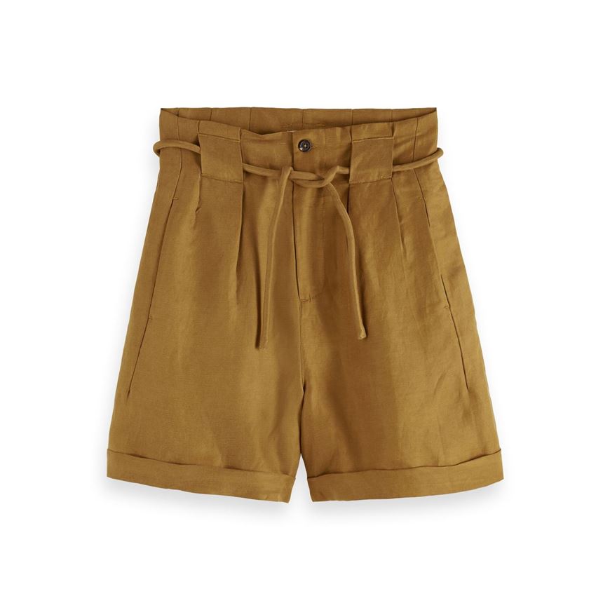 Снимка на SCOTCH&SODA WOMEN'S HIGH RISE BELTED SHORTS