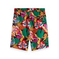 Снимка на SCOTCH&SODA MEN'S FAVE - PRINTED COTTON/LINEN BERMUDA SHORT