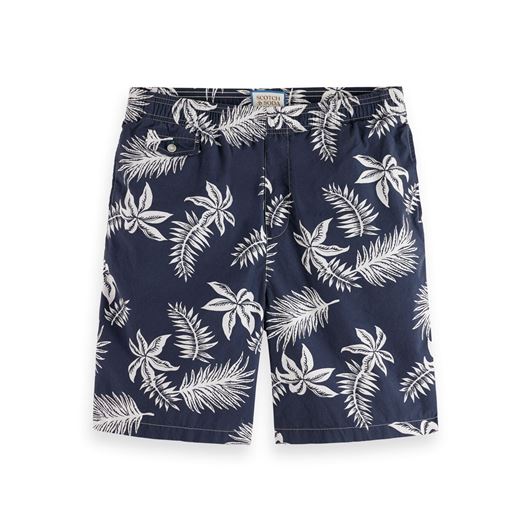 Снимка на SCOTCH&SODA MEN'S RELAXED STRAIGHT - PRINTED POPLIN BERMUDA