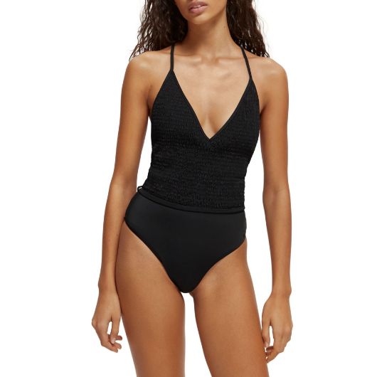 Снимка на SCOTCH&SODA WOMEN'S SMOCKED DETAILED SWIMSUIT