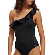 Снимка на SCOTCH&SODA WOMEN'S ONE SHOULDER RUFFLE SWIMSUIT