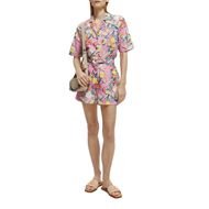 Снимка на SCOTCH&SODA WOMEN'S HIGH RISE CASUAL PRINTED SHORTS