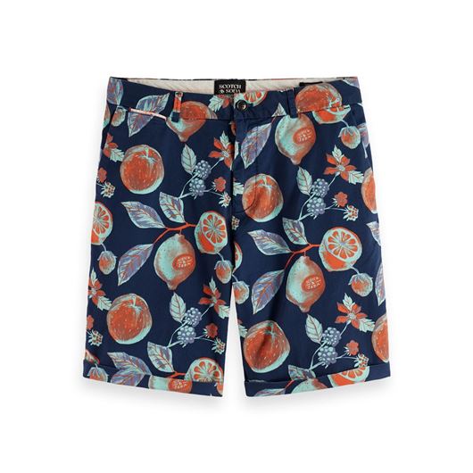 Снимка на SCOTCH&SODA MEN'S STUART - PRINTED PIMA COTTON CHINO SHORT