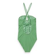 Снимка на SCOTCH&SODA WOMEN'S RUCHED FRONT HALTER SWIMSUIT