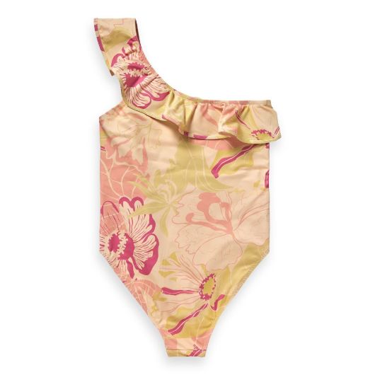 Снимка на SCOTCH&SODA WOMEN'S ONE SHOULDER RUFFLE SWIMSUIT