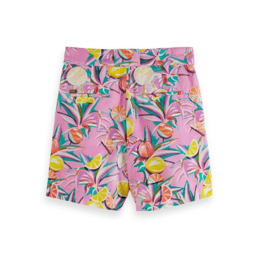 Снимка на SCOTCH&SODA WOMEN'S HIGH RISE CASUAL PRINTED SHORTS