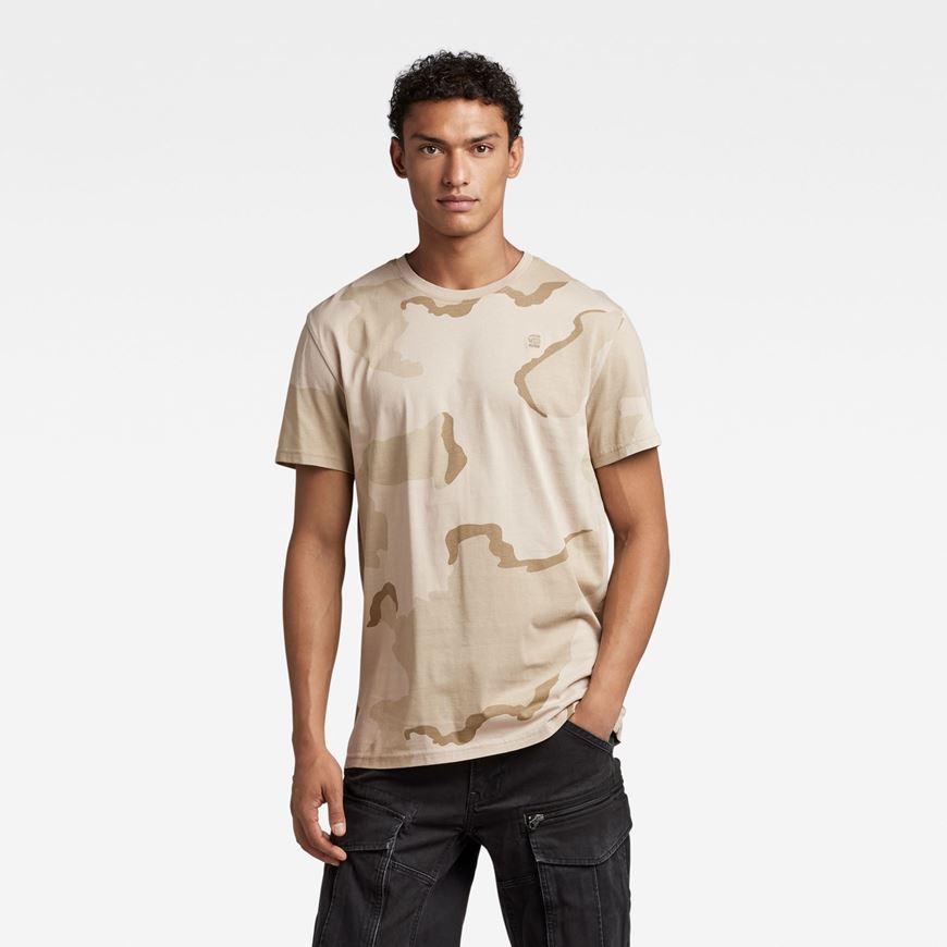 Снимка на G-STAR RAW MEN'S DESERT CAMO T-SHIRT