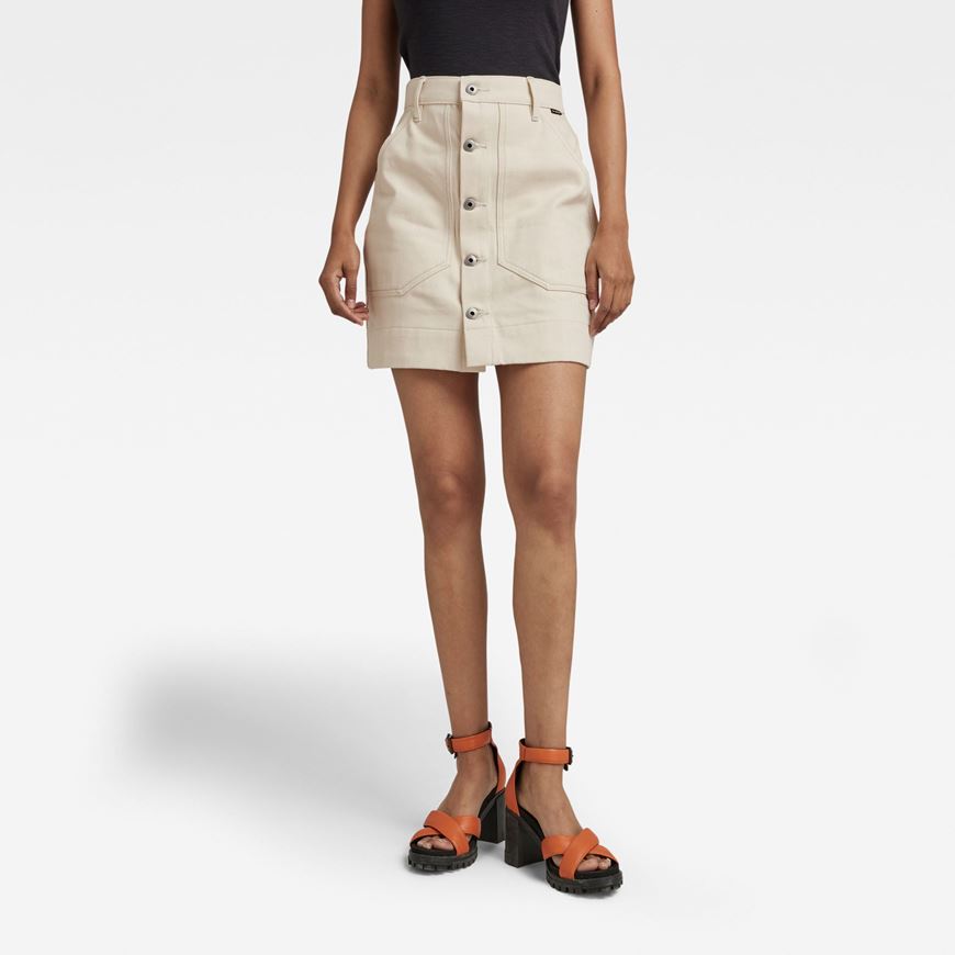 Снимка на G-STAR RAW WOMEN'S WORKWEAR BUTTON SKIRT