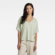 Снимка на G-STAR RAW WOMEN'S OVERDYED DEEP V-NECK LOOSE TOP