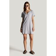 Снимка на DIRTY LAUNDRY WOMEN'S RAW EDGE DETAIL SHORT SLEEVE DRESS