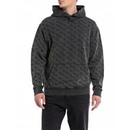 Снимка на REPLAY MEN'S HOODIE WITH ALL-OVER PRINT