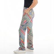 Снимка на REPLAY WOMEN'S VISCOSE TROUSERS IN ALL-OVER PRINT