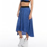 Снимка на REPLAY WOMEN'S VISCOSE SKIRT WITH ALL-OVER PRINT 