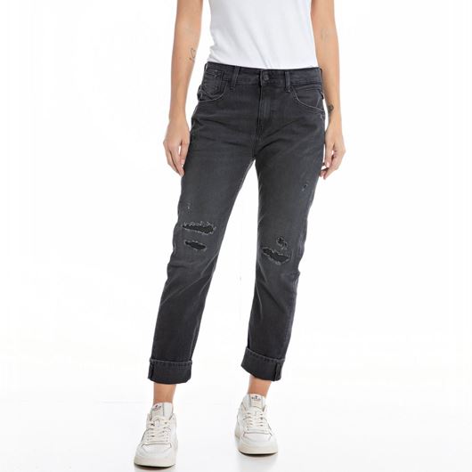 Снимка на REPLAY WOMEN'S BOY FIT MARTY 573 BIO JEANS