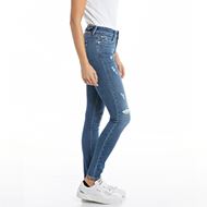 Снимка на REPLAY WOMEN'S SKINNY FIT NEW LUZ BROKEN EDGE JEANS