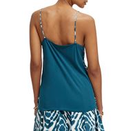 Снимка на SCOTCH&SODA WOMEN'S CAMISOLE WOVEN FRONT JERSEY BACK