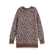 Снимка на SCOTCH&SODA WOMEN'S REVERSIBLE ANIMAL JACQUARD CARDIGAN