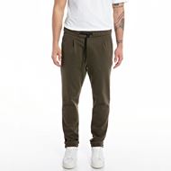 Снимка на REPLAY MEN'S SLIM FIT REPLAY SARTORIALE CHINO TROUSERS IN FLEECE