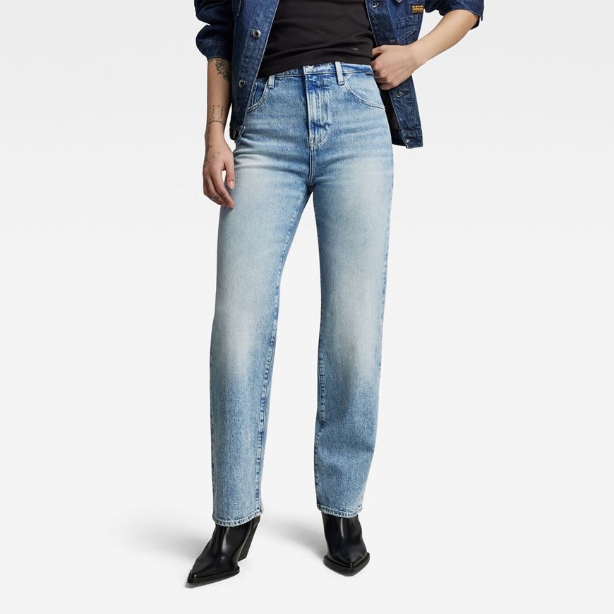 Снимка на G-STAR RAW WOMEN'S VIKTORIA HIGH STRAIGHT JEANS