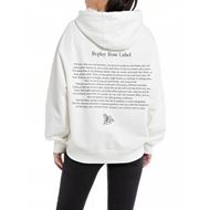 Снимка на REPLAY WOMEN'S OVERSIZED HOODIE ROSE LABEL