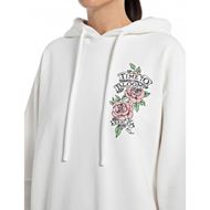 Снимка на REPLAY WOMEN'S OVERSIZED HOODIE ROSE LABEL