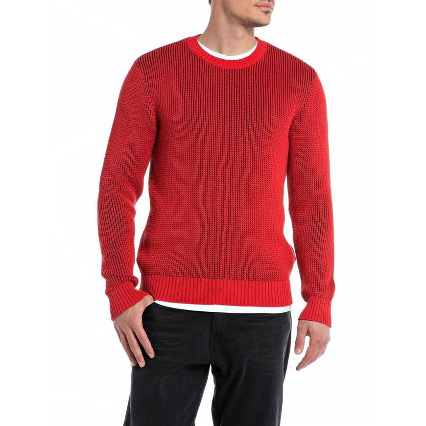 Снимка на REPLAY MEN'S RIBBED COTTON PULLOVER