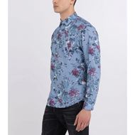 Снимка на REPLAY MEN'S POPLIN SHIRT WITH ALL-OVER FLORAL PRINT