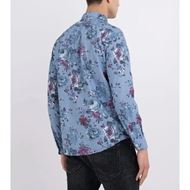 Снимка на REPLAY MEN'S POPLIN SHIRT WITH ALL-OVER FLORAL PRINT