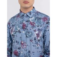 Снимка на REPLAY MEN'S POPLIN SHIRT WITH ALL-OVER FLORAL PRINT