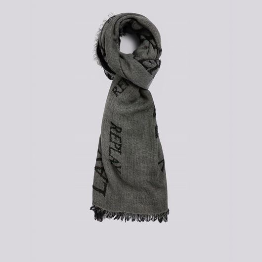 Снимка на REPLAY MEN'S SCARF WITH JACQUARD LOGO