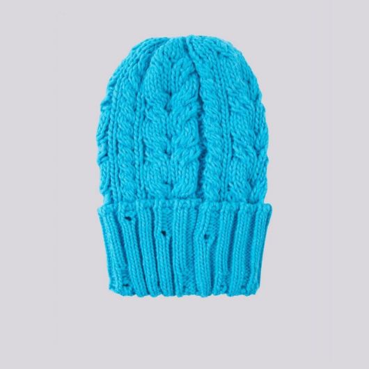 Снимка на REPLAY WOMEN'S WOOL BLEND BEANIE WITH WEAVED PATTERN