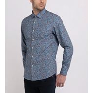 Снимка на REPLAY MEN'S POPLIN SHIRT WITH ALL-OVER MICRO PRINT