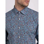 Снимка на REPLAY MEN'S POPLIN SHIRT WITH ALL-OVER MICRO PRINT