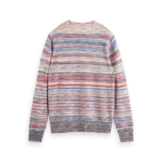 Снимка на SCOTCH&SODA MEN'S STRUCTURE-KNITTED SPACE DYE YARN PULLOVER