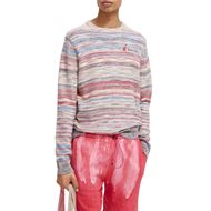 Снимка на SCOTCH&SODA MEN'S STRUCTURE-KNITTED SPACE DYE YARN PULLOVER