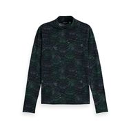 Снимка на SCOTCH&SODA WOMEN'S ALL OVER PRINTED MOCKNECK LONG SLEEVED SHIRT