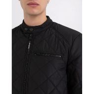 Picture of REPLAY MEN'S FULL-ZIP QUILTED JACKET IN BLACK 5