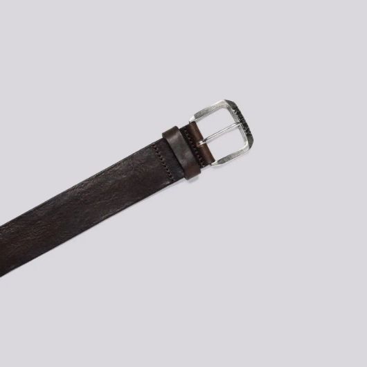 Снимка на REPLAY MEN'S LEATHER BELT WITH VINTAGE EFFECT