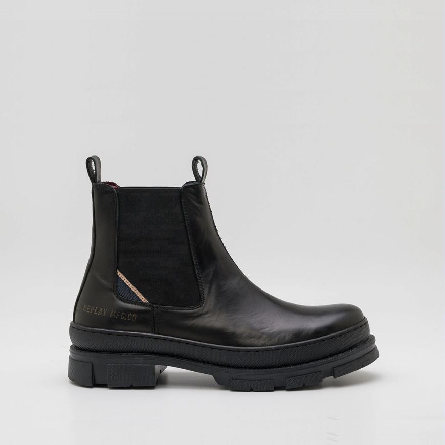 Снимка на REPLAY MEN'S VEGA LEATHER CHELSEA BOOTS