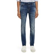 Снимка на SCOTCH&SODA MEN'S SKIM SKINNY JEANS SEASONAL ESSENTIALS — CLOUD OF SMOKE