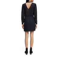 Снимка на SCOTCH&SODA WOMEN'S MOCK NECK MINI DRESS WITH OPEN BACK DETAIL