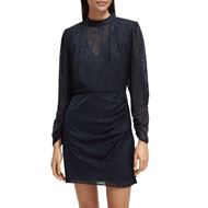 Снимка на SCOTCH&SODA WOMEN'S MOCK NECK MINI DRESS WITH OPEN BACK DETAIL