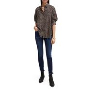 Снимка на SCOTCH&SODA WOMEN'S OVERSIZED SHIRT WITH PRINT